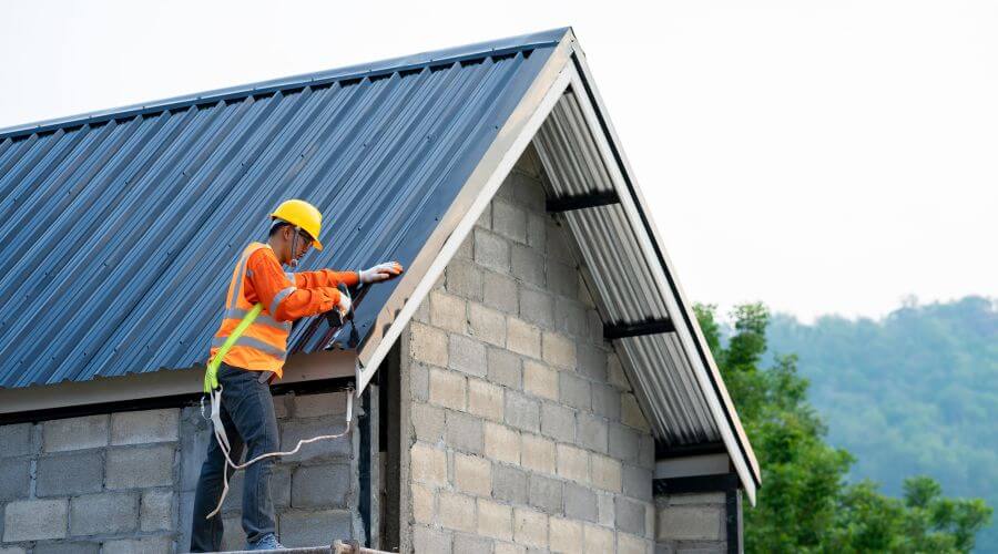 Professional metal roof installation in Mineral, CA